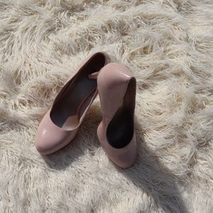 Fioni pink/nude platform high heels SZ 10 like new